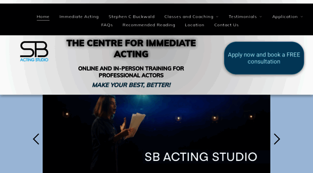 sbactingstudio.com