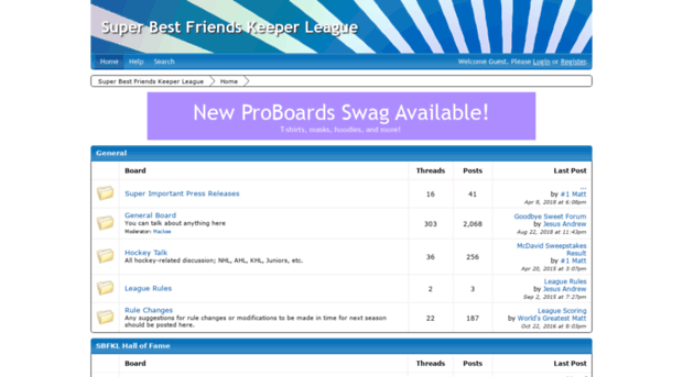 sbfkeeperleague.proboards.com