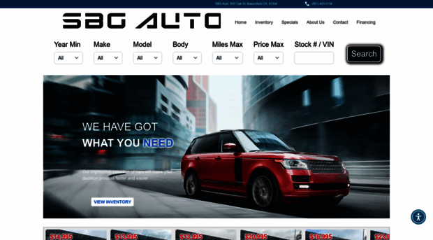 sbgautobakersfield.com