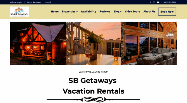 sbgetaways.com