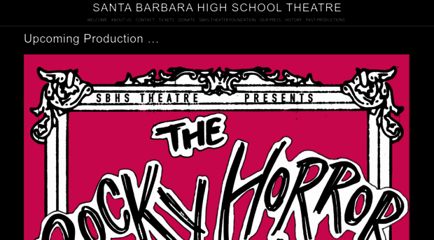 sbhstheatre.com