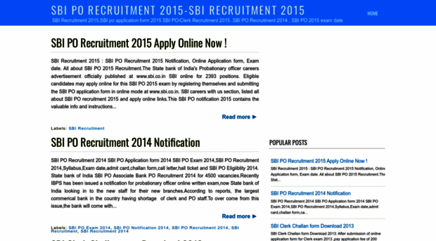 sbi-po-recruitment.blogspot.in