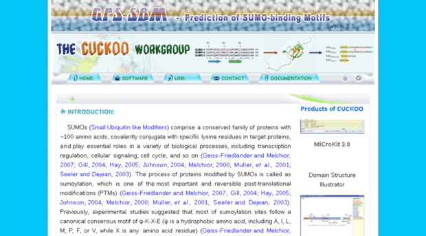 sbm.biocuckoo.org