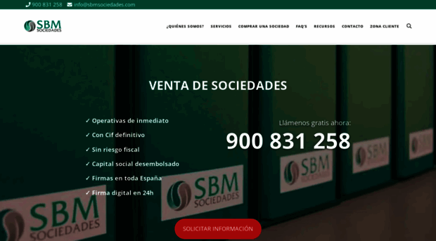 sbmsociedades.com