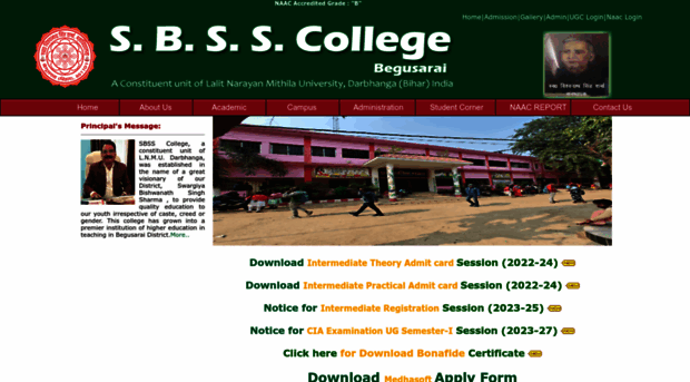 sbsscollegebegusarai.com