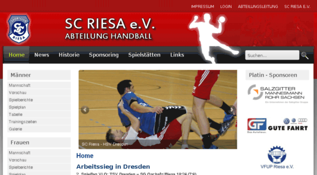 sc-riesa-handball.de