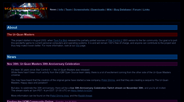 sc2.sourceforge.net