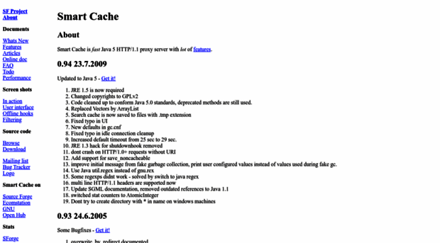 scache.sourceforge.net