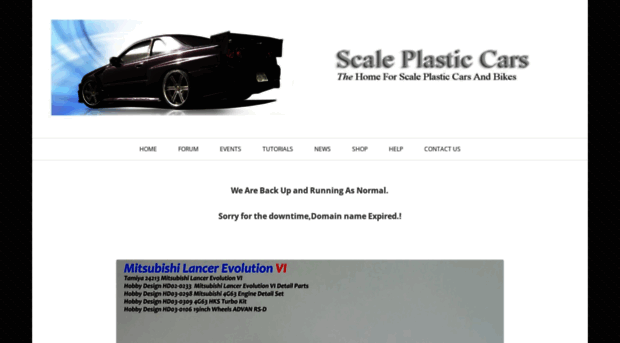 scaleplasticcars.com