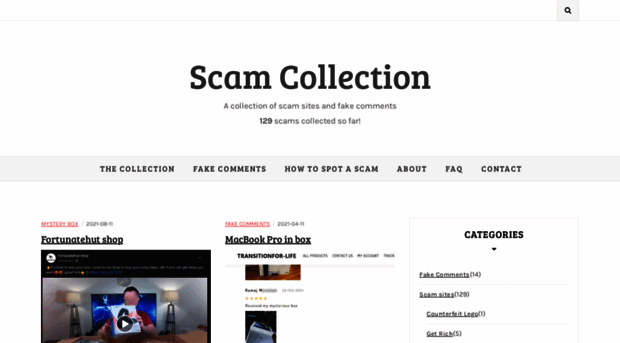 scamcollection.com