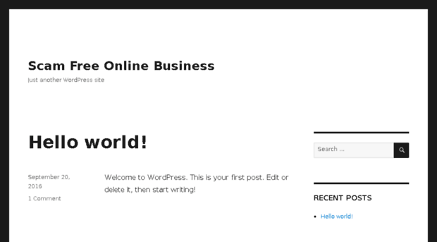 scamfreeonlinebusiness.com