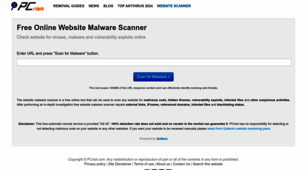 scanner.pcrisk.com