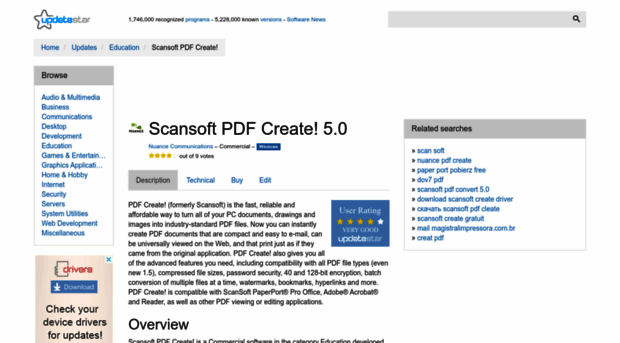 scansoft-pdf-create.updatestar.com