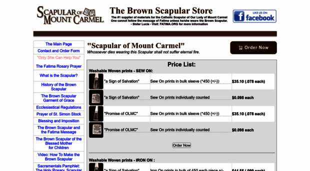 scapularofmountcarmel.com