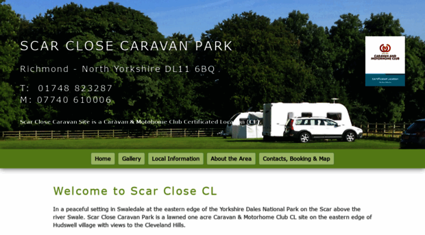 scarclosecaravanpark.co.uk