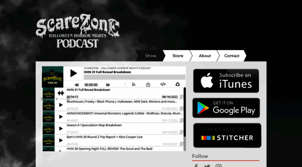 scarezone.com