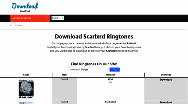 scarlxrd.download-ringtone.com