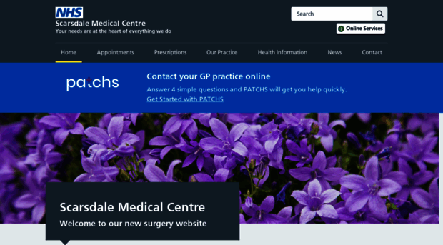 scarsdalemedicalcentre.nhs.uk