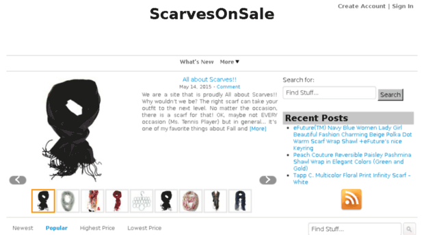 scarvesonsale.com