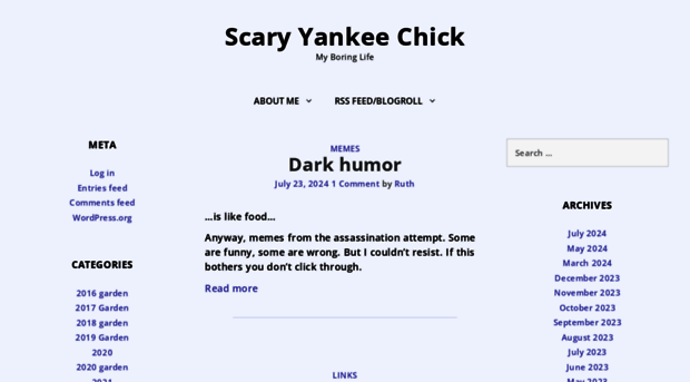 scaryyankeechick.com