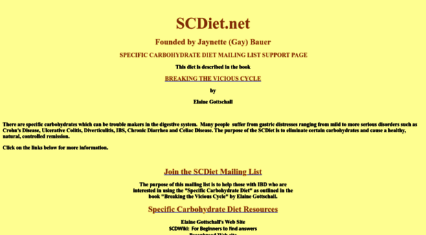 scdiet.net