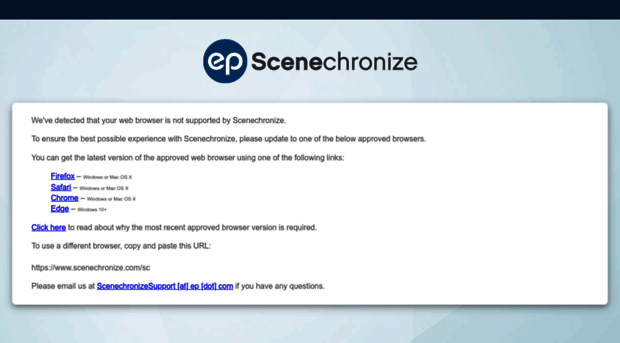 scenechronize.com