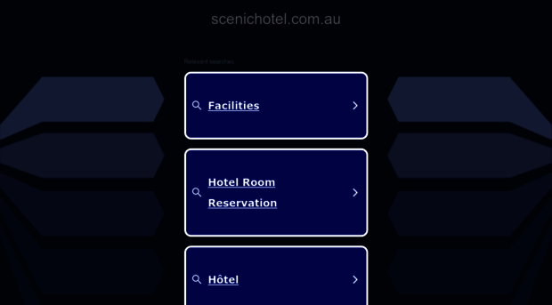 scenichotel.com.au