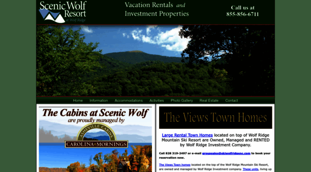 scenicwolfresort.com