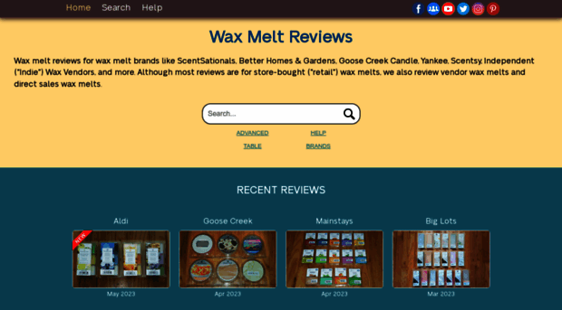 scentedwaxmeltreviews.com