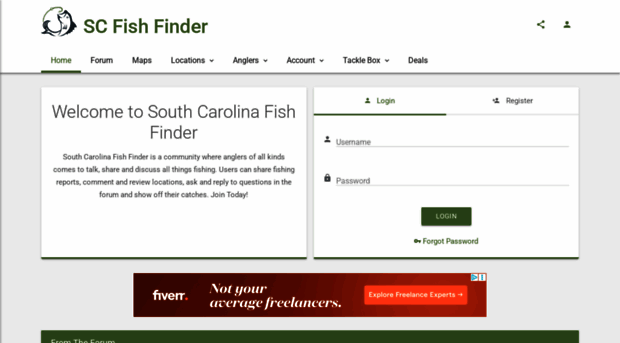 scfishfinder.com