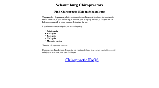 schaumburg-chiropractors.com