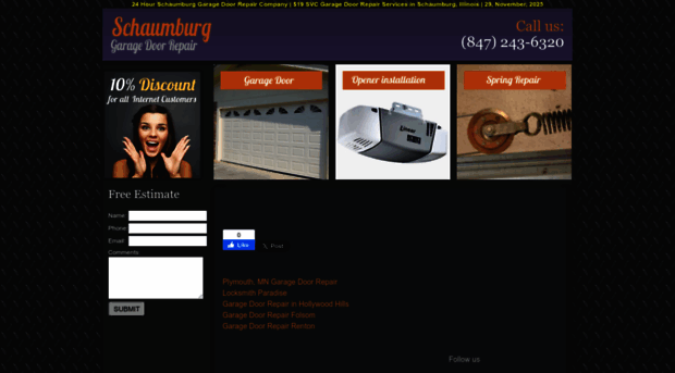 schaumburggaragedoorrepair.biz