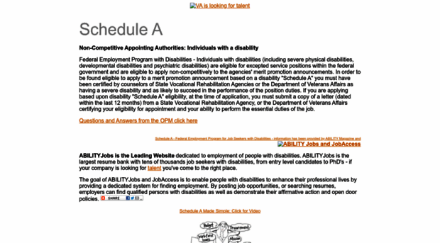 schedule-a.info