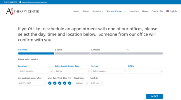 schedule.ajtherapycenter.com