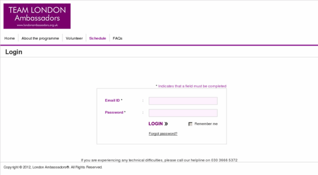 schedule.londonambassadors.org.uk