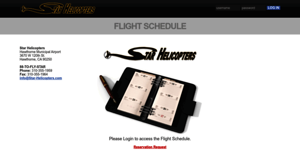 schedule.star-helicopters.com