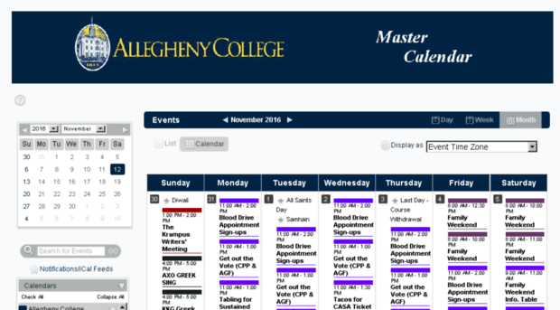 scheduler.allegheny.edu