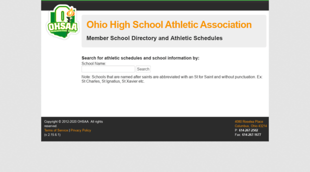 schedules.myohsaa.org