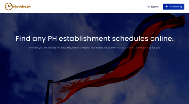 schedules.ph