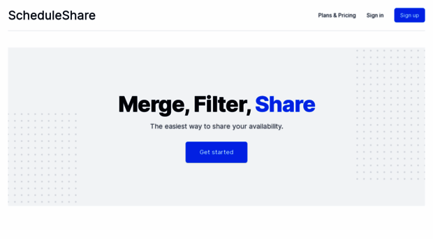 scheduleshare.net