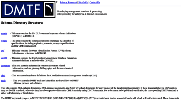 schemas.dmtf.org