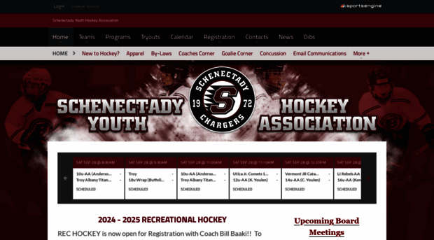 schenectadyyouthhockey.com