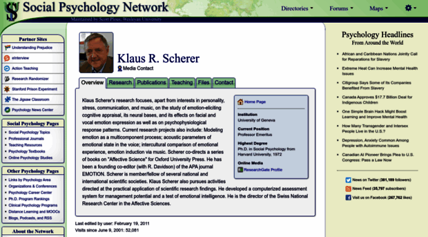 scherer.socialpsychology.org