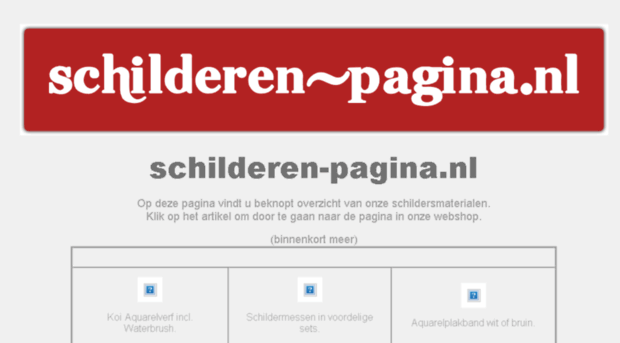 schilderen-pagina.nl