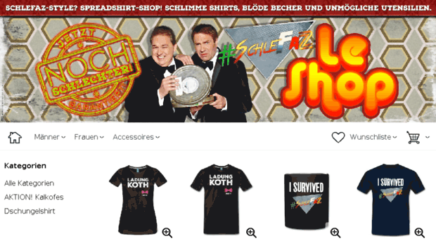 schlefaz.spreadshirt.de