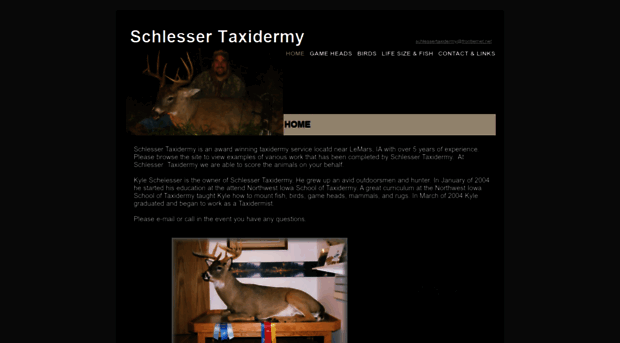 schlessertaxidermy.com