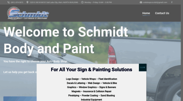 schmidtbodyandpaint.com