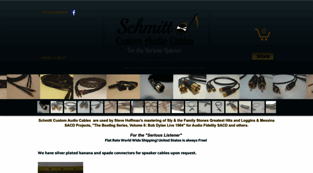 schmittcustomaudiocables.com