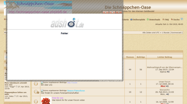 schnaeppchen-oase.phpbb8.de