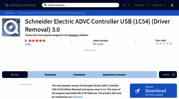 schneider-electric-advc-controller-usb-1.software.informer.com